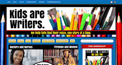 Desktop Screenshot of kidsarewriters.com